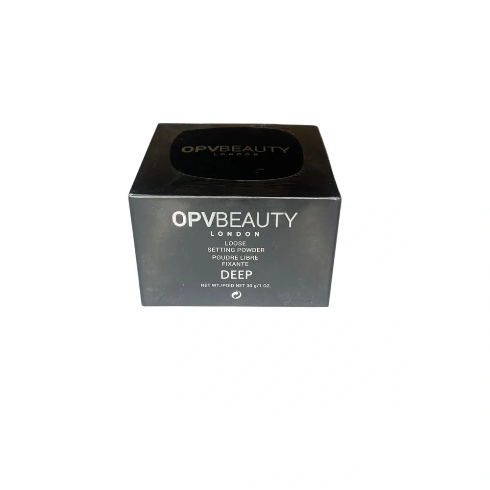 OPV Beauty Loose Setting Powder – Deep (1 oz) | Matte Finish & Long-Lasting Hold
